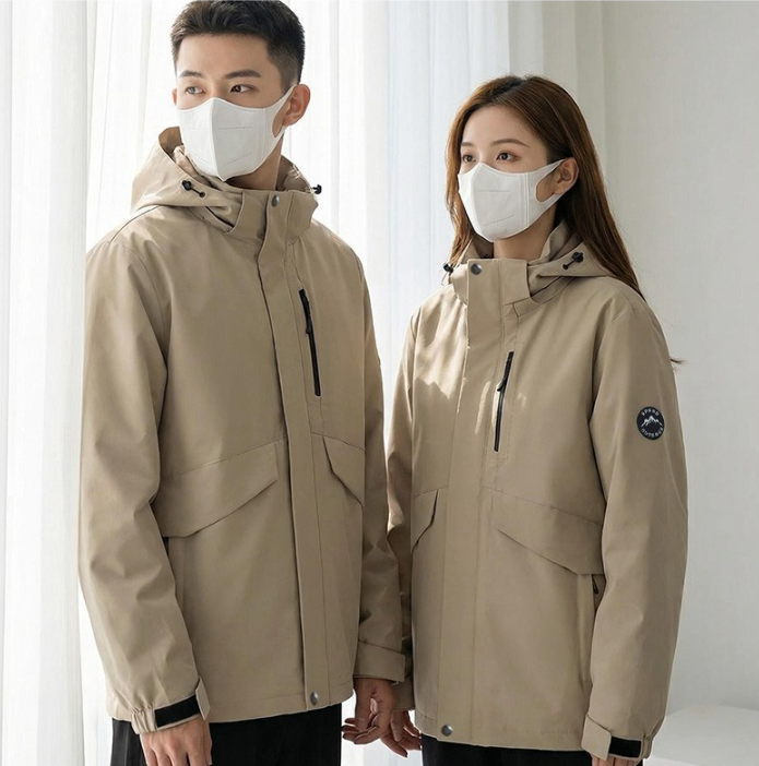 Modern Fashion 남성 봄 바람막이 자켓 방수 후드 데일리 아우터
