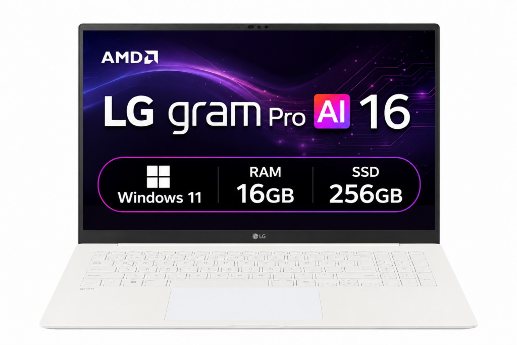 LG전자 그램 AI 16 16Z95U-GS5CK 제품 이미지