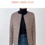 ORIPANDA 오리털 경량 덕다운 패딩 여성 슬림핏 10컬러 상세 이미지 5