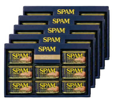 CJ선물세트 스팸 클래식 12호 +쇼핑백 가성비 좋은 거래처 부모님 명절 선물