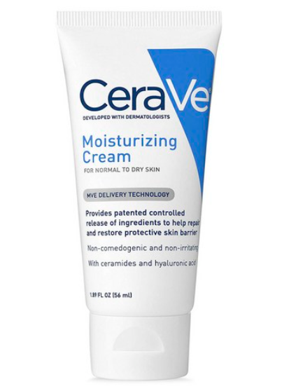 세라비 모이스처라이징 크림 노멀 투 드라이 스킨 부드럽고 편안한 보습 관리 56ml