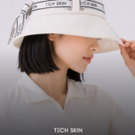 테크스킨 여성 리본 버킷햇 화이트 세련된 스타일과 편안한 착용감 13558988006