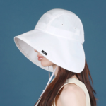 루페오 여성 와이드 챙넓은 데일리 양볼 커버 UV 차단 아쿠아 가드 버킷햇 가볍고 편안한 스타일 13513987373 상품 이미지 3