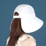 루페오 여성 와이드 챙넓은 데일리 양볼 커버 UV 차단 아쿠아 가드 버킷햇 가볍고 편안한 스타일 13513987373 상품 이미지 4