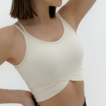 콘치 더블 라인 크로스탑 8color 노와이어 요가복 필라테스 스포츠브라 상의 편안한 핏 상품 이미지 6