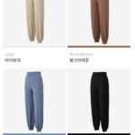 멜티 소프트 와이드 요가팬츠 편안한 와이드핏 여성 운동복 상품 이미지 2