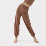 멜티 소프트 와이드 요가팬츠 편안한 와이드핏 여성 운동복 상품 이미지 5